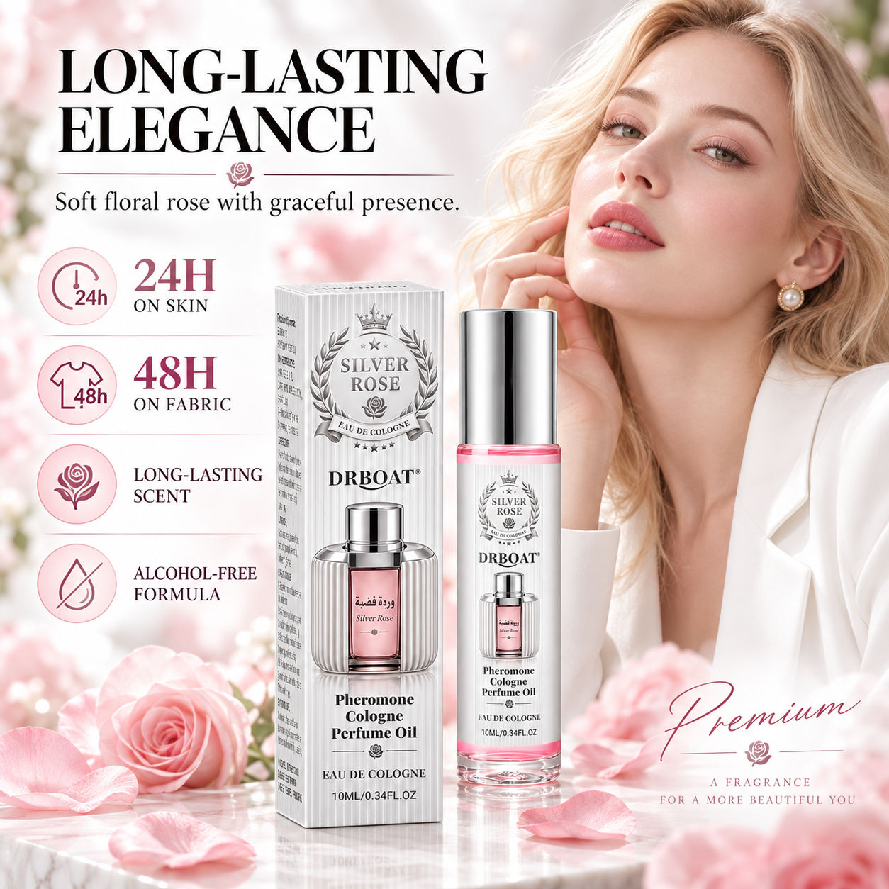 Silver Rose – olejek w perfuma – Perfume Fragrance Concentration recenzja i cena