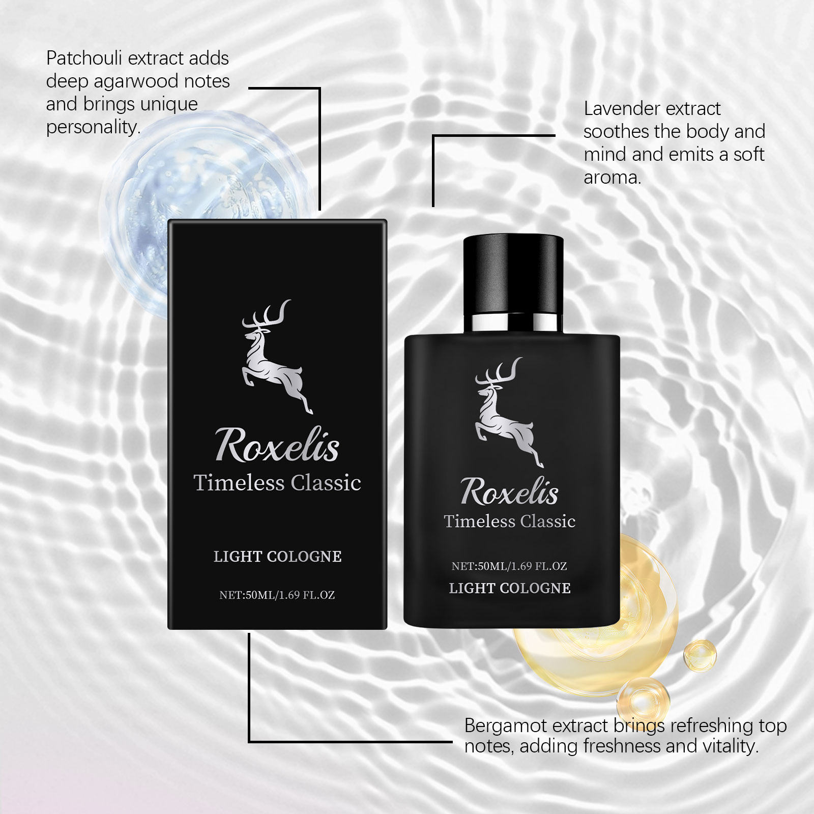 Charm Classic Cologne dla mężc – Perfume Alcohol Fragrance recenzja i cena